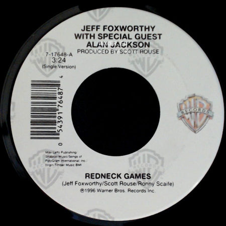 Jeff Foxworthy With Special Guest Alan Jackson / Jeff Foxworthy - Redneck Games / Nasa & Alabama & Fishing Shows side A