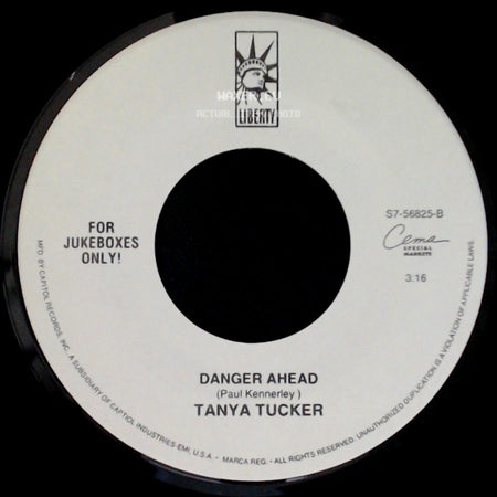 Tanya Tucker - Two Sparrows In A Hurricane / Danger Ahead side B