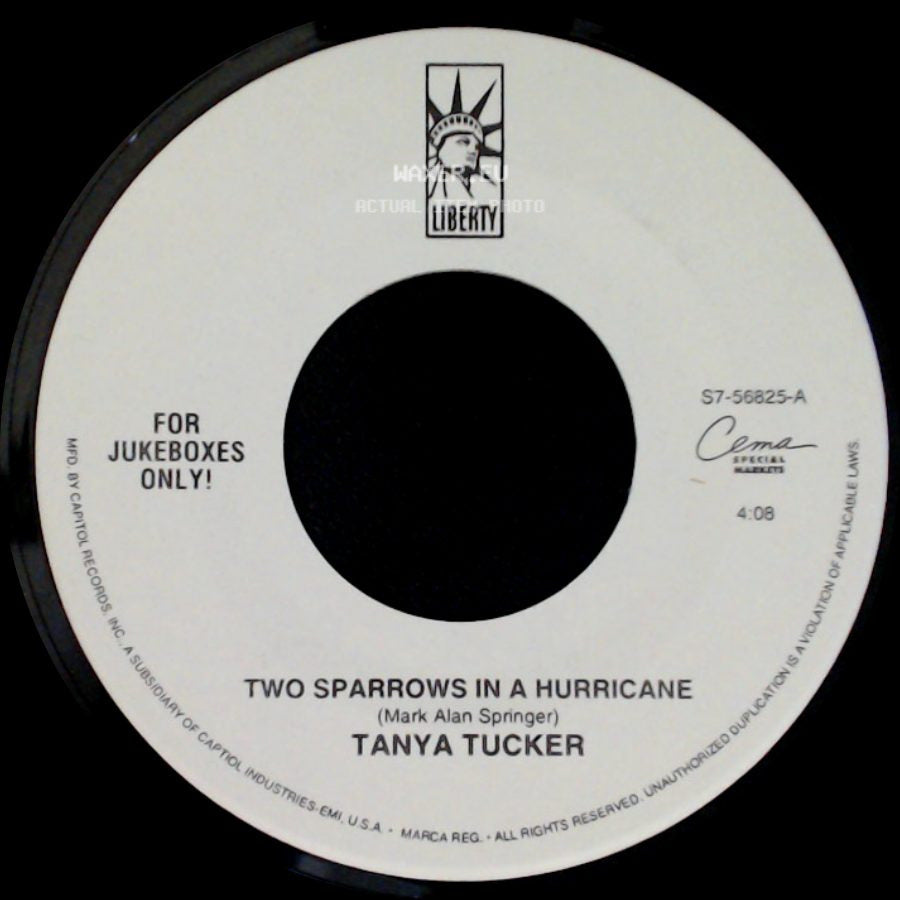 Tanya Tucker - Two Sparrows In A Hurricane / Danger Ahead side A