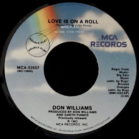 Don Williams - Love Is On A Roll / Tulsa Time side A