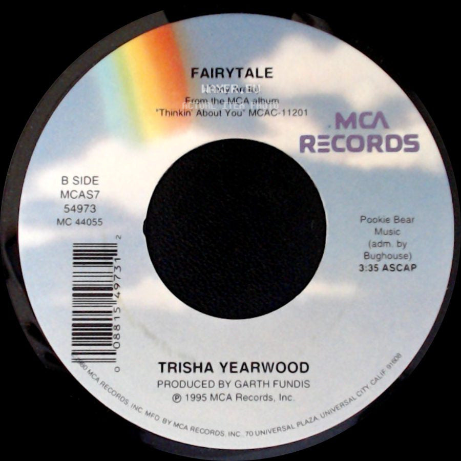 Trisha Yearwood - Thinkin' About You / Fairytale side B