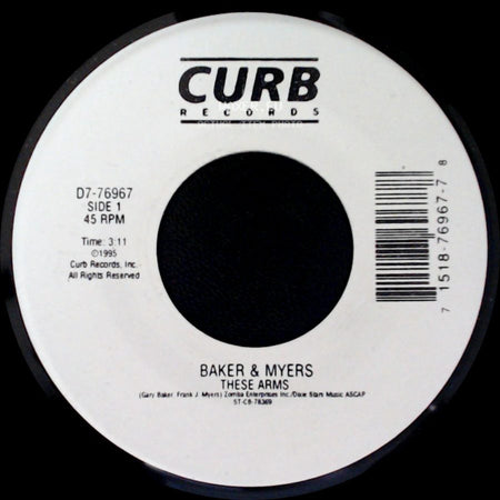 Baker & Myers - These Arms / Years From Here side A