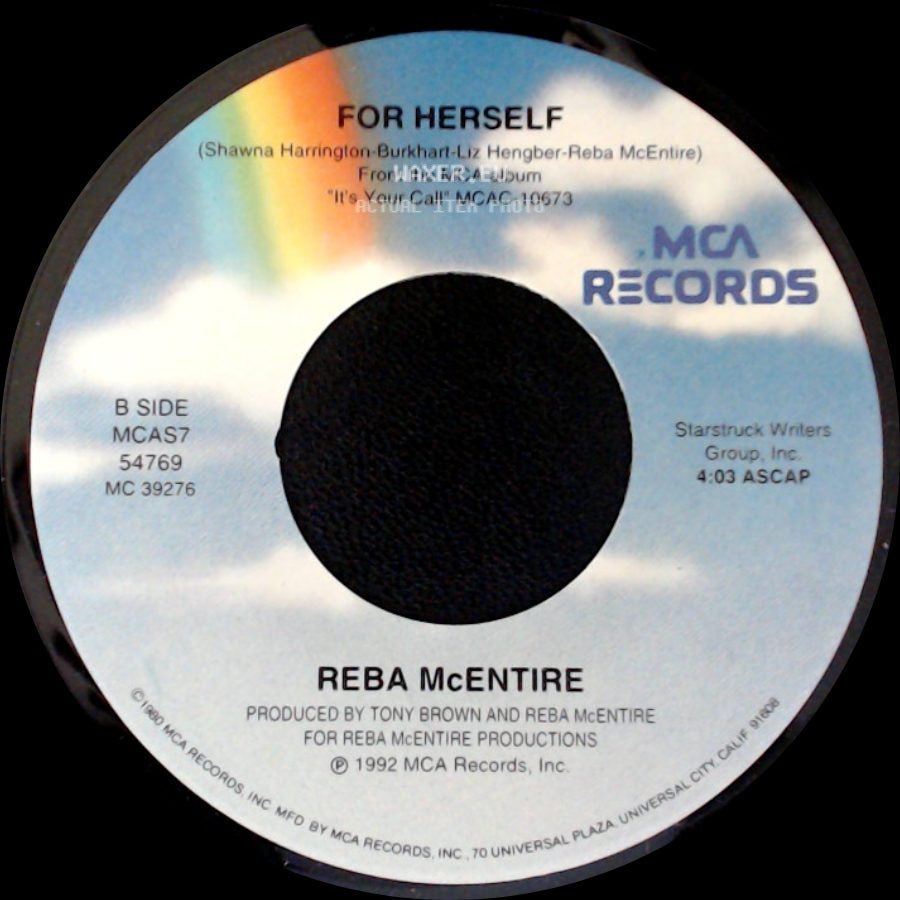 Reba Mcentire - They Asked About You / For Herself side B