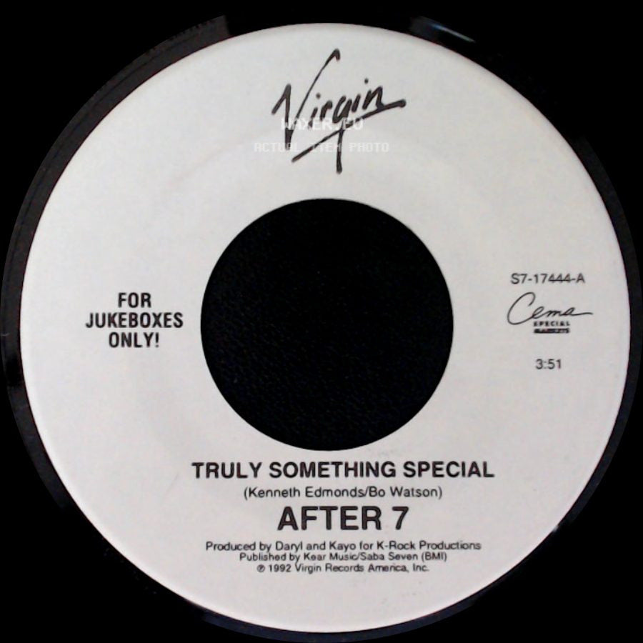 After 7 - Truly Something Special / G.S.T. side A