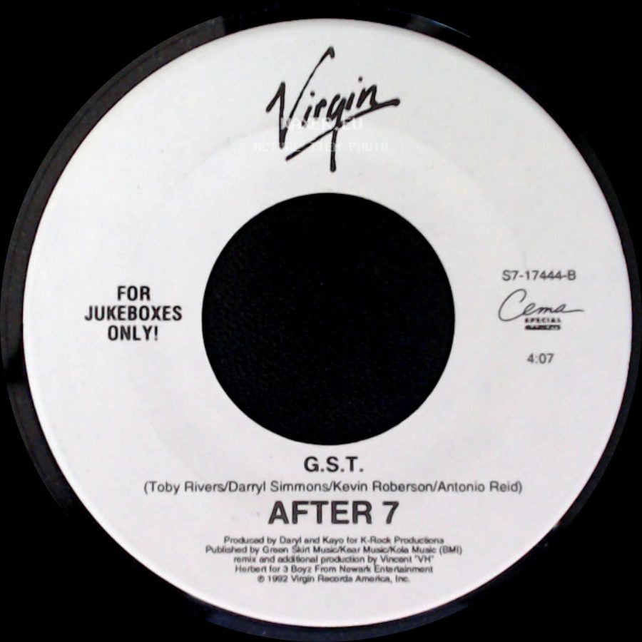 After 7 - Truly Something Special / G.S.T. side B