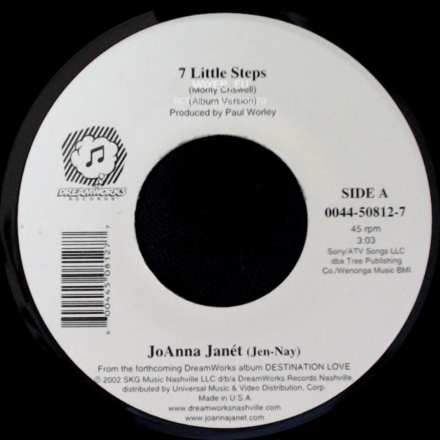 Joanna Janét (Jen-Nay) / Joanna Janét - 7 Little Steps / Since I've Seen You Last side A