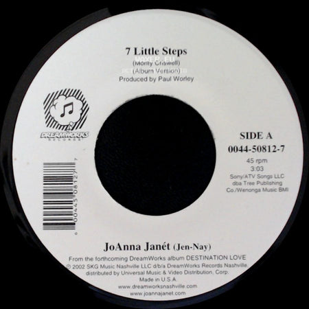 Joanna Janét (Jen-Nay) / Joanna Janét - 7 Little Steps / Since I've Seen You Last side A