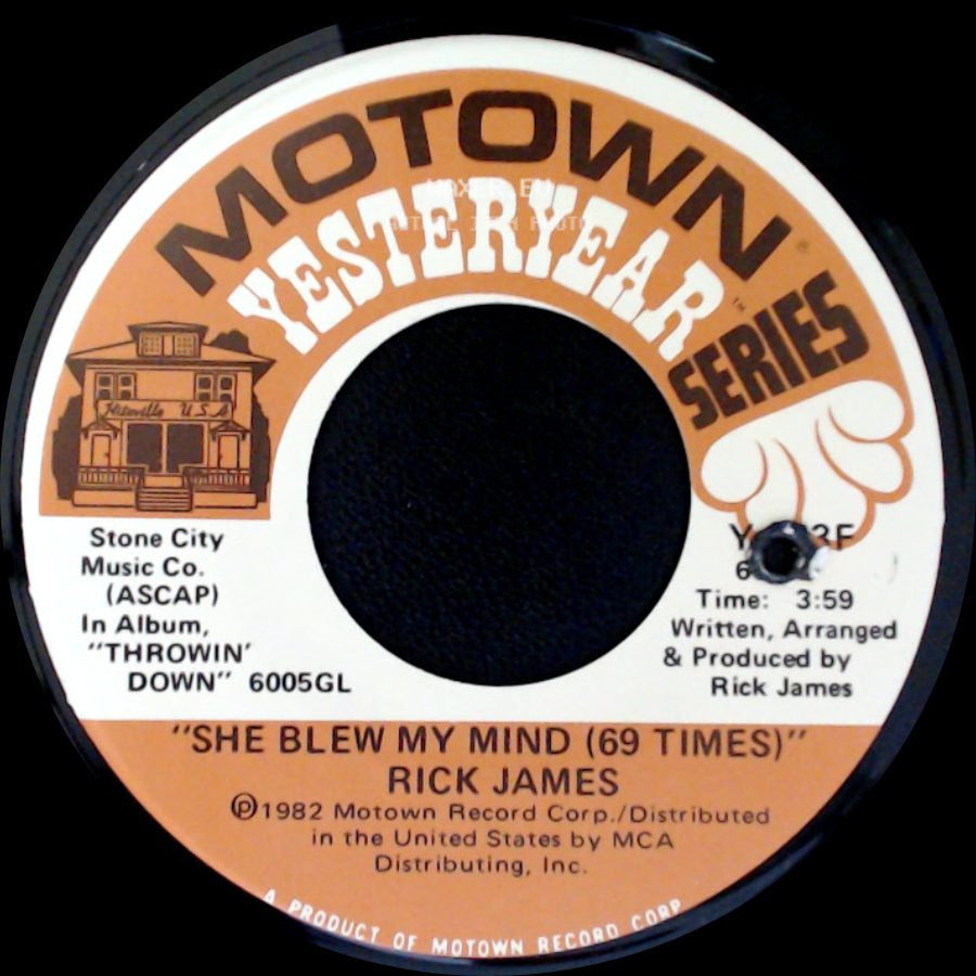 Rick James - She Blew My Mind (69 Times) / Cold Blooded side A