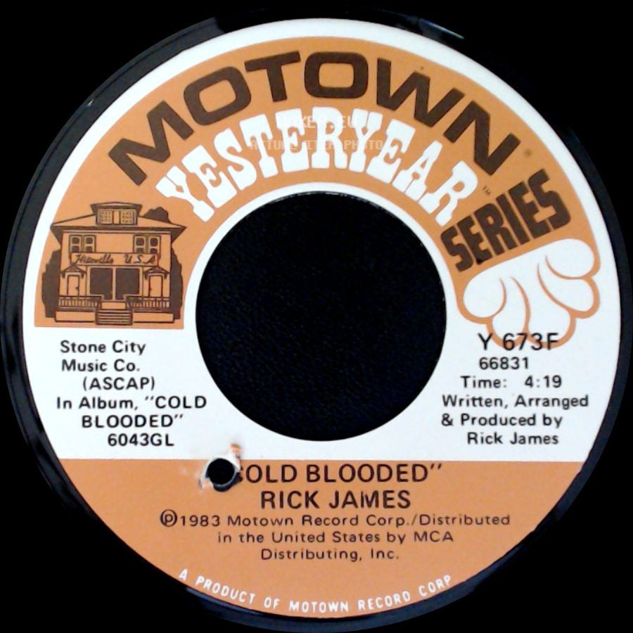 Rick James - She Blew My Mind (69 Times) / Cold Blooded side B