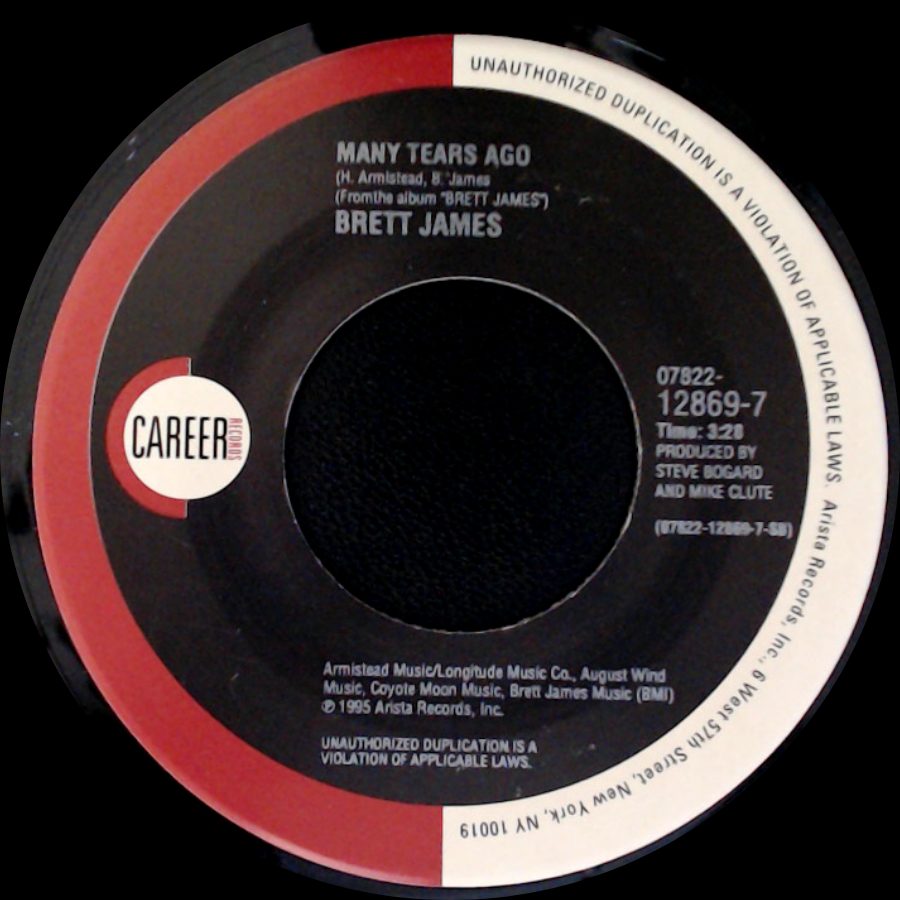 Brett James - If I Could See Love / Many Tears Ago side B