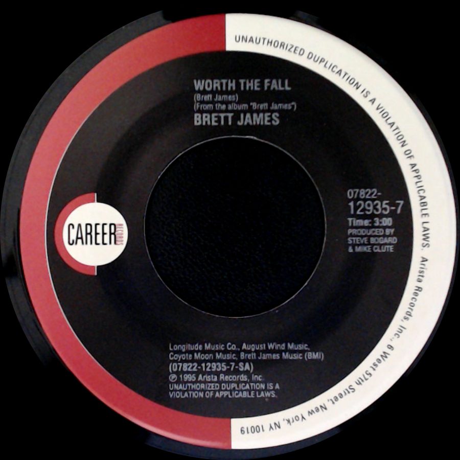 Brett James - Wake Up And Smell The Whiskey / Worth The Fall side B