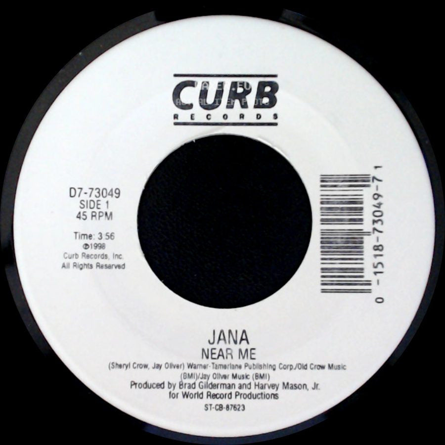 Jana - Near Me / The Price side A