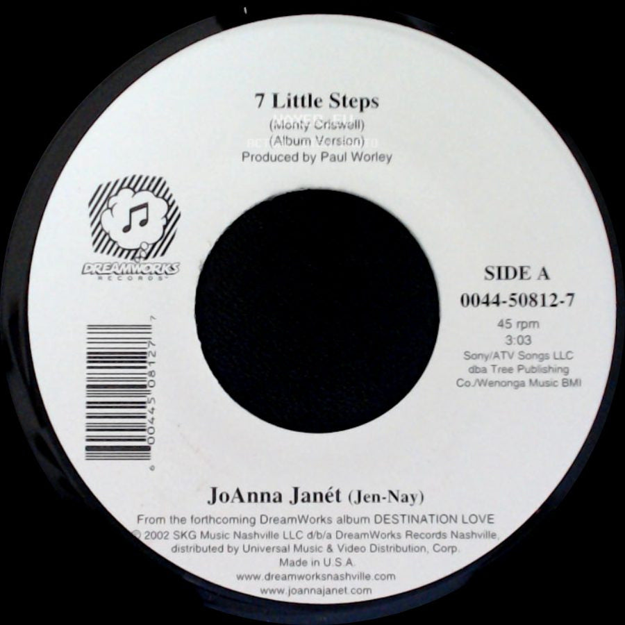 Joanna Janét - 7 Little Steps / Since I've Seen You Last side A
