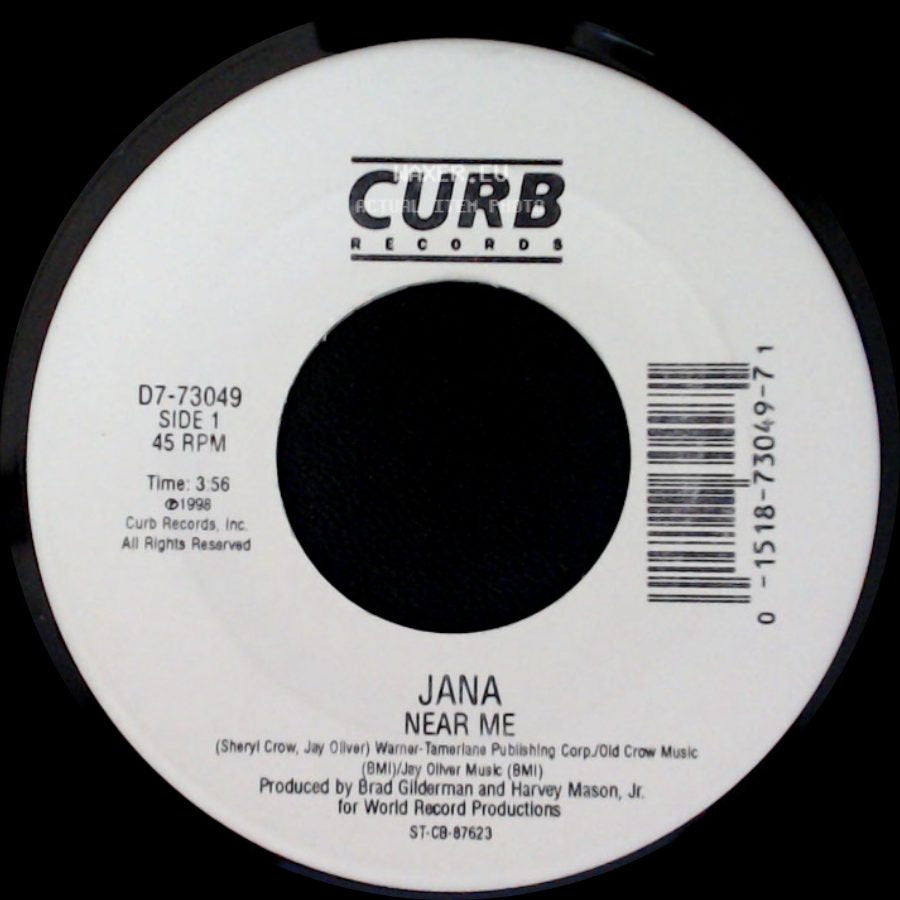 Jana - Near Me / The Price side A