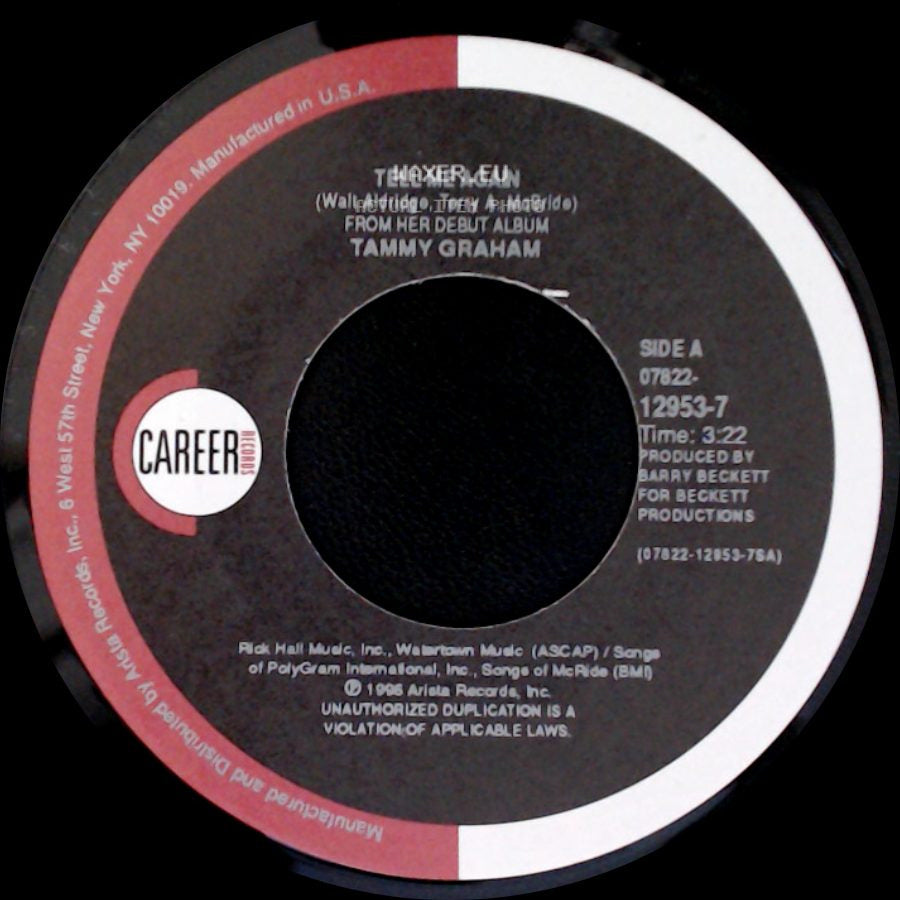 Tammy Graham - Tell Me Again / Cool Water side A