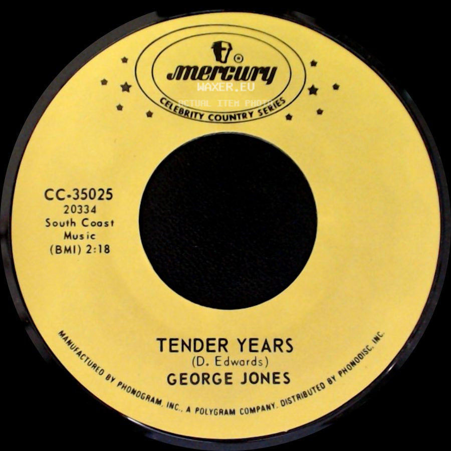 George Jones - Tender Years / The Window Up Above side A