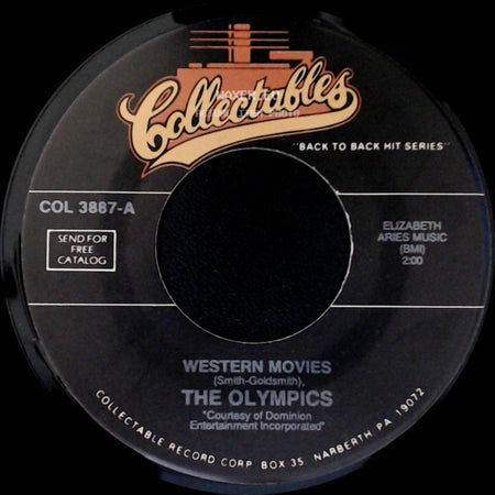 The Olympics / The Fendermen - Western Movies / Mule Skinner Blues side A