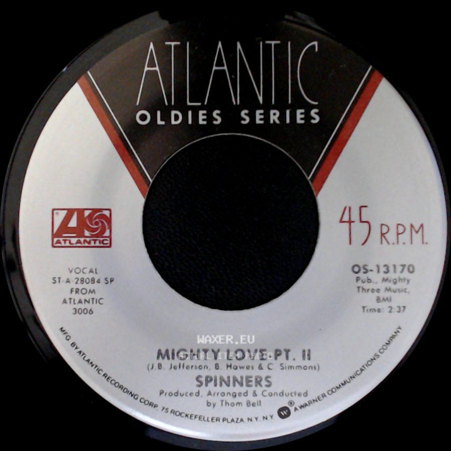 Spinners - Mighty Love - Pt. Ii / Mighty Love - Pt. 1 side A