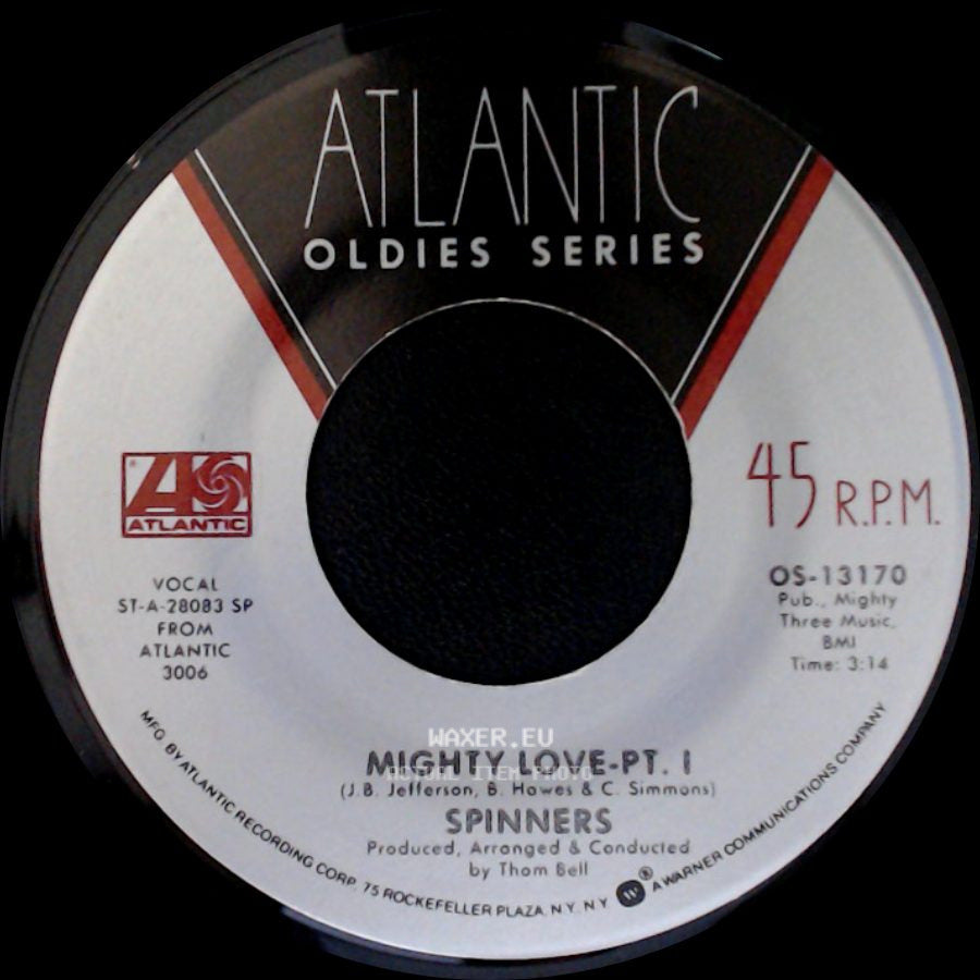 Spinners - Mighty Love - Pt. Ii / Mighty Love - Pt. 1 side B