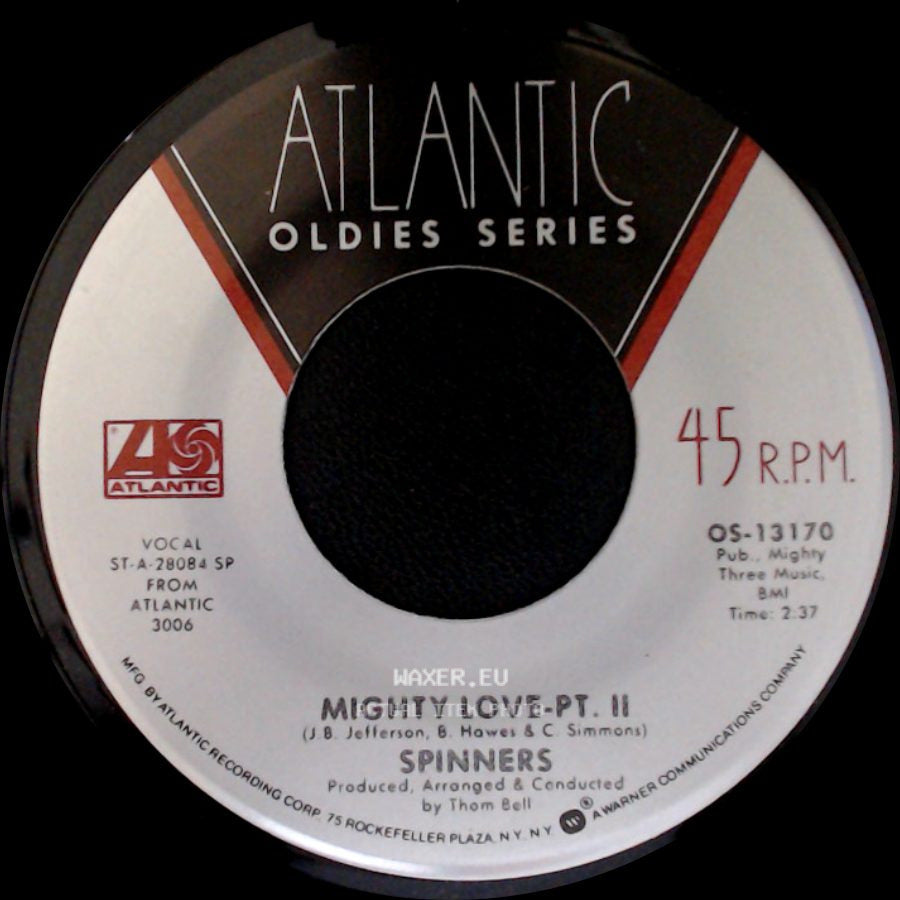 Spinners - Mighty Love-Pt. Ii / Mighty Love - Pt. I side A