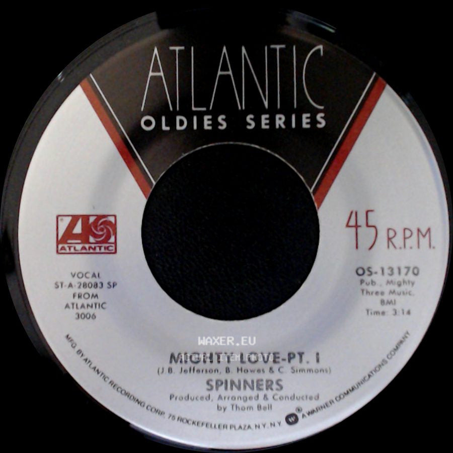 Spinners - Mighty Love-Pt. Ii / Mighty Love - Pt. I side B