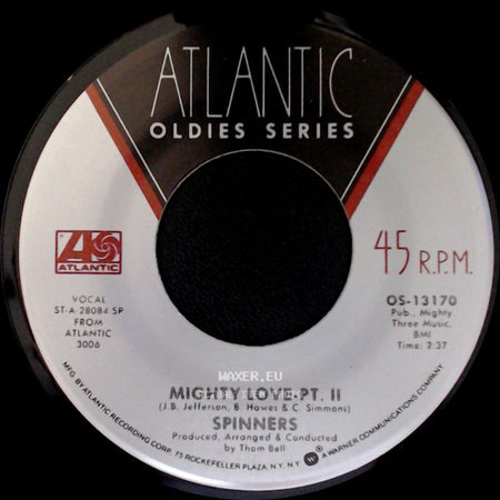 Spinners - Mighty Love - Pt. Ii / Mighty Love - Pt. 1 side A