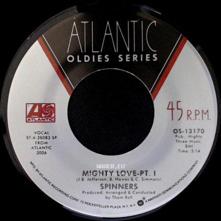 Spinners - Mighty Love - Pt. Ii / Mighty Love - Pt. 1 side B