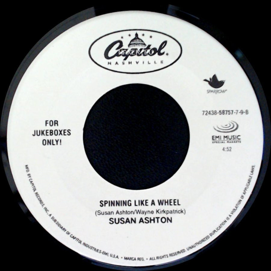 Susan Ashton - Faith Of The Heart / Spinning Like A Wheel side B