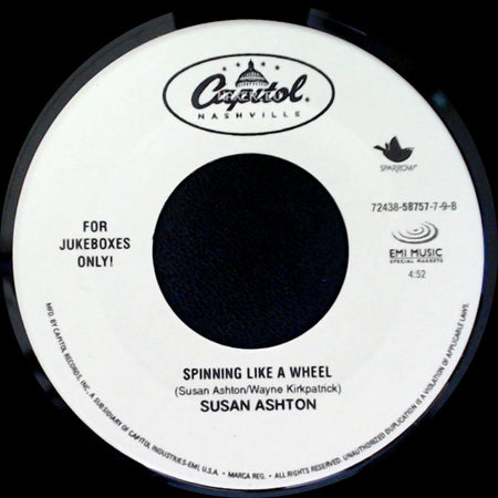 Susan Ashton - Faith Of The Heart / Spinning Like A Wheel side B