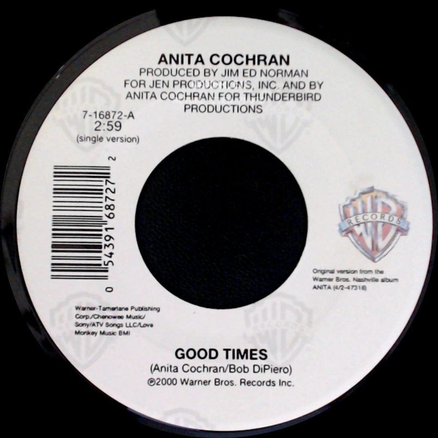 Anita Cochran - Good Times / Girls Like Fast Cars side A