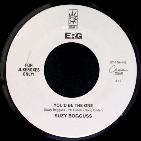 Suzy Bogguss - Hey Cinderella / You'd Be The One side B