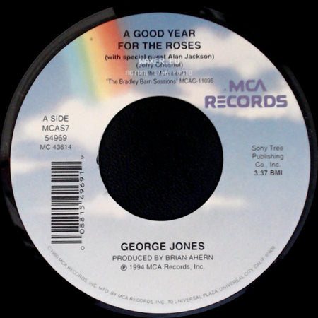 George Jones - A Good Year For The Roses / I've Still Got Some Hurtin' Left To Do side A