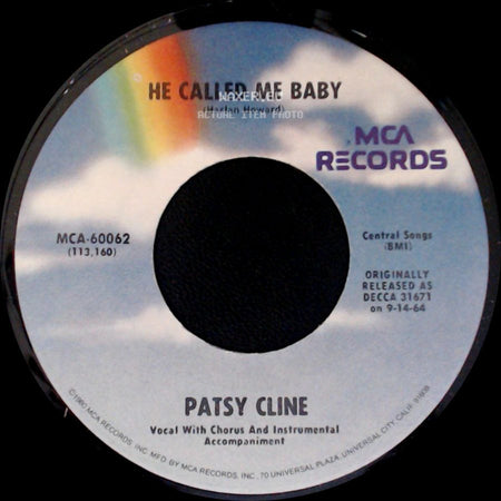 Patsy Cline - He Called Me Baby / I Fall To Pieces side A