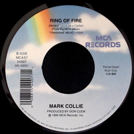 Mark Collie - Hard Lovin' Woman / Ring Of Fire side B