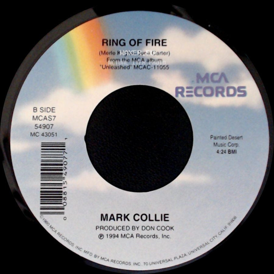 Mark Collie - Hard Lovin' Woman / Ring Of Fire side B