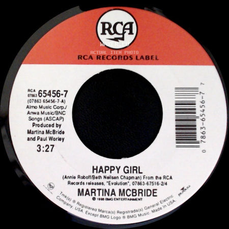 Martina Mcbride - Wrong Again / Happy Girl side B