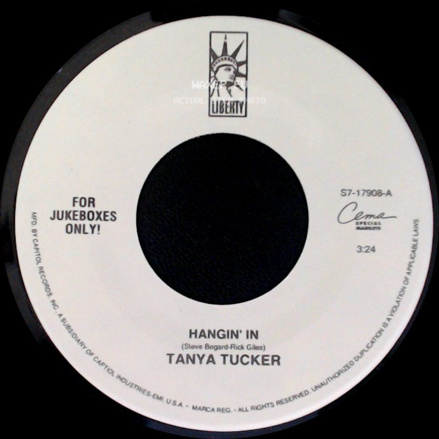 Tanya Tucker - Hangin' In / Let The Good Times Roll side A
