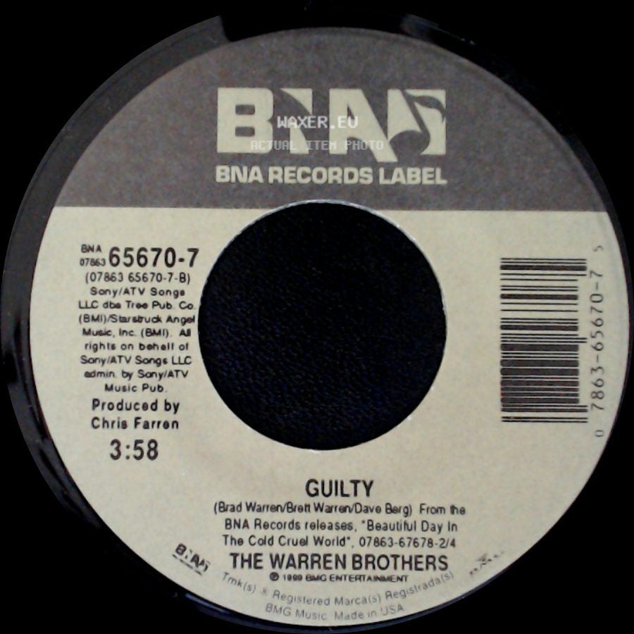 The Warren Brothers - Better Man / Guilty side B