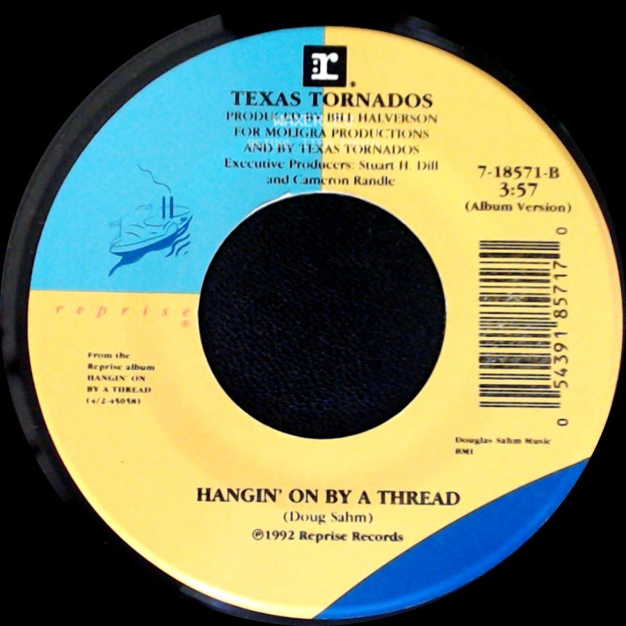 Texas Tornados - Guacamole / Hangin' On By A Thread side B