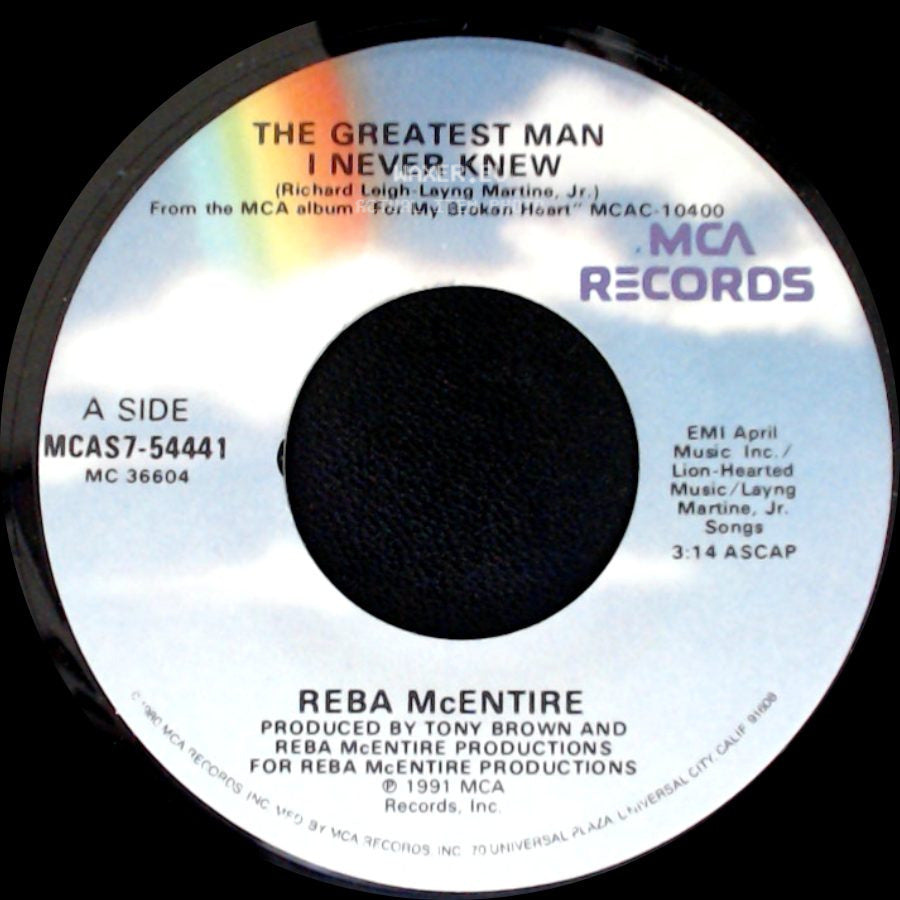 Reba Mcentire - The Greatest Man I Never Knew / If I Had Only Known side A