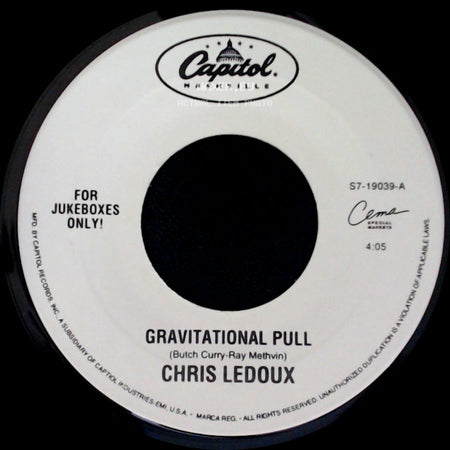 Chris Ledoux - Gravitational Pull / Five Dollar Fine side A