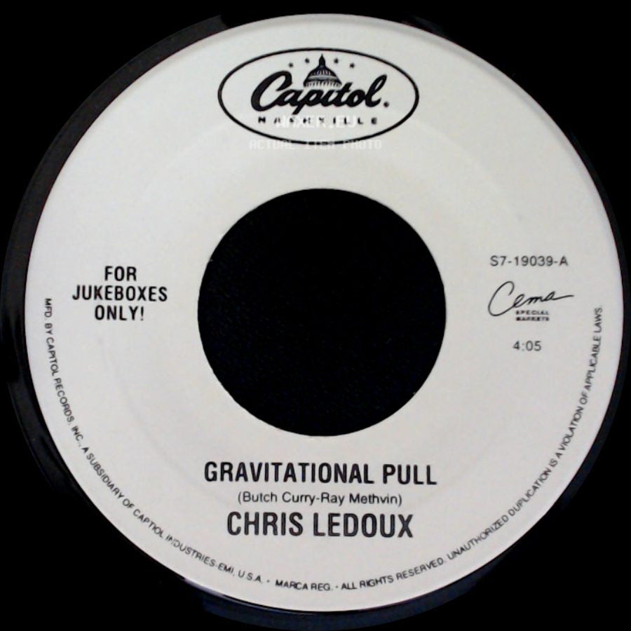 Chris Ledoux - Gravitational Pull / Five Dollar Fine side A