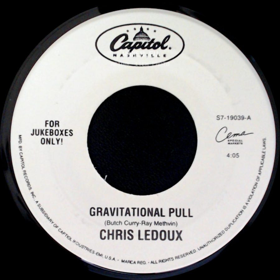 Chris Ledoux - Gravitational Pull / Five Dollar Fine side A