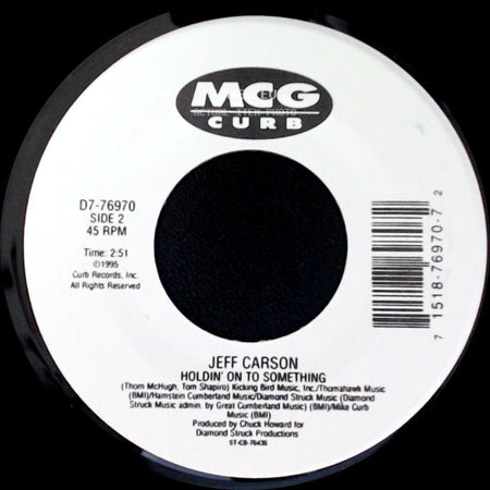 Jeff Carson - The Car / Holdin' On To Something side B