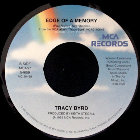 Tracy Byrd - Holdin' Heaven / Edge Of A Memory side B