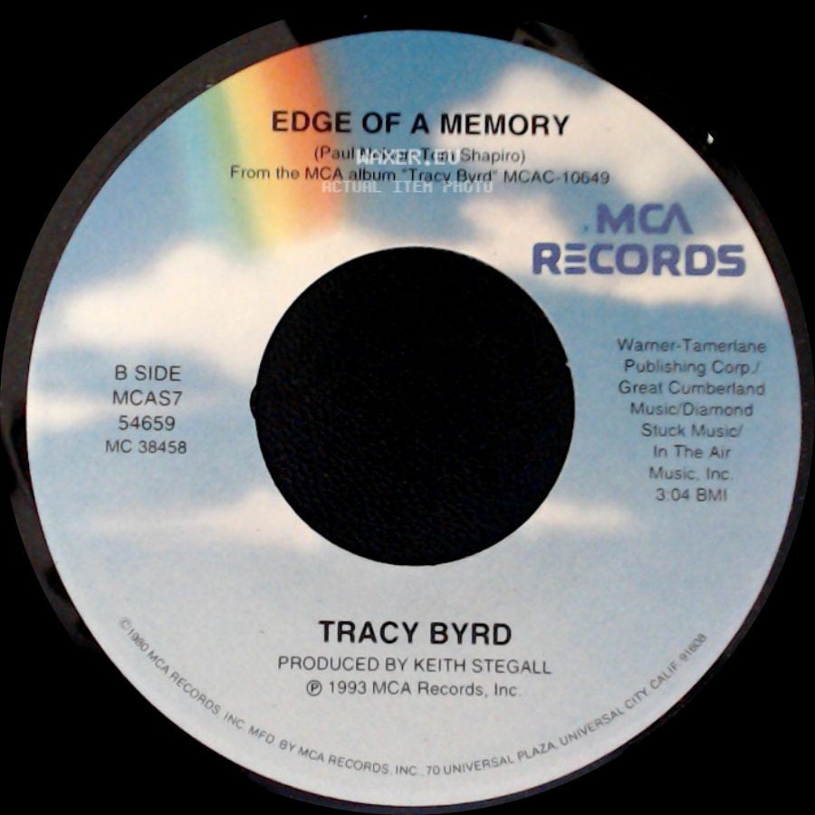 Tracy Byrd - Holdin' Heaven / Edge Of A Memory side B