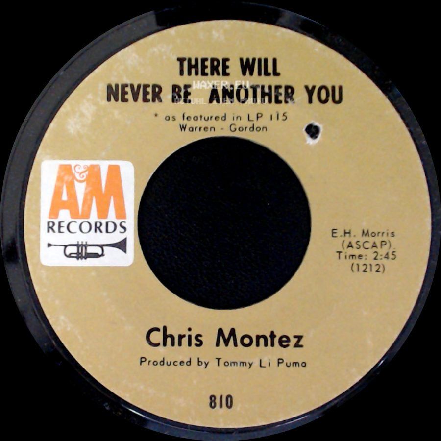 Chris Montez - There Will Never Be Another You / You Can Hurt The One You Love side A