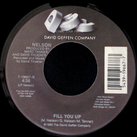 Nelson - After The Rain / Fill You Up side B
