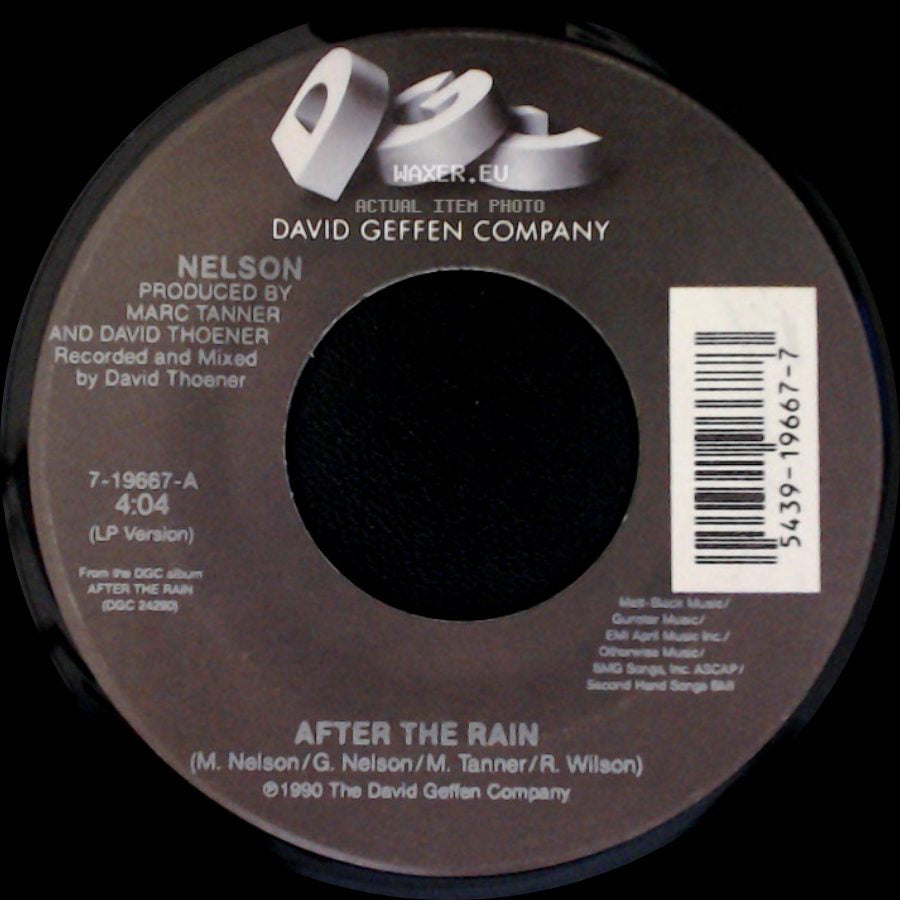 Nelson - After The Rain / Fill You Up side A