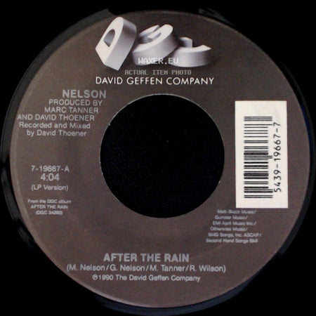 Nelson - After The Rain / Fill You Up side A